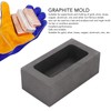35ml Graphite Mold Rectangular Stable Durable Graphite Ingot Mold for