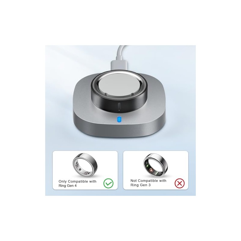 Charger Compatible with Ring Gen 4 Size 7, Fast Charging