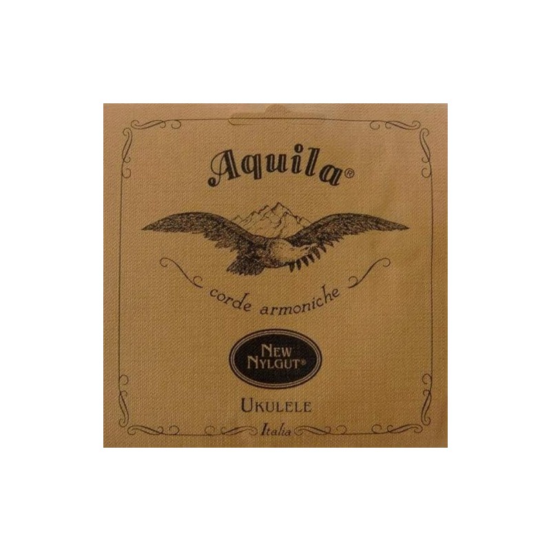 Aquila 22U Baritone Ukulele String D 49U, New Nylgut, Wound