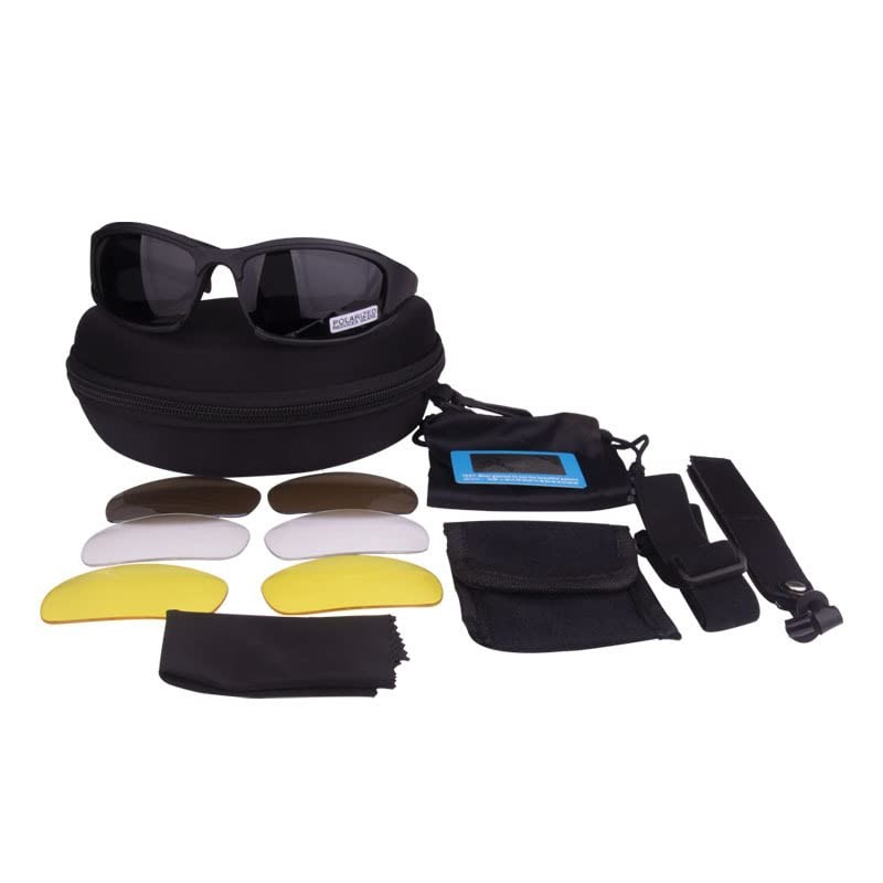 Riloer X7 Protective Goggles Polarized Sport Sunglasses, UV-Rays Resistant Sun