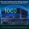 BURLAN Flying Insect Trap with UV Light & Glue Board