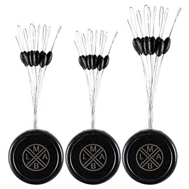 Rubber Stopper, Line Stopper for Fishing, LMAB Rubber Stoppers, Carolina, Texas Rig Stopper, Float Stopper, Leader Accessories for Anglers for Bass & Walleye, Size S