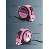 Lichamp Tape Measure 25 Feet, Pink Tape Measure 3 Pack