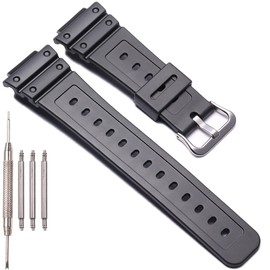 XBHSW Resin Strap Compatible with Casio G-shock DW-5900 DW-6100 DW-6900 G-6900 DW-5600 Mens Replacement Watch Band Sports Waterproof Bracelet