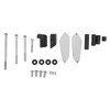 Motorcycle Engine Guard Frame Sliders Crash Protection Black Replacement for