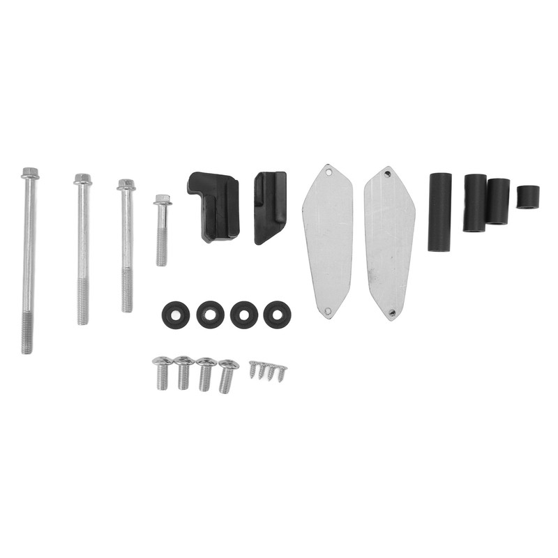 Motorcycle Engine Guard Frame Sliders Crash Protection Black Replacement for