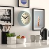 JONES CLOCKS® Telecom wall Clock | Round Vintage Retro Clock