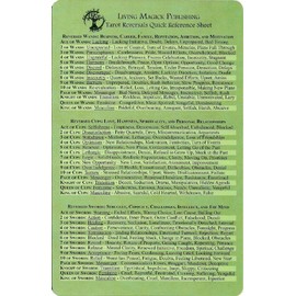 Tarot Reversals Quick Reference Sheet - Living Magick (Living Magick)