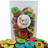FirstChoiceCandy Licorice Wheels Gummy Candy (Two Faced Rainbow, 2 Pound)