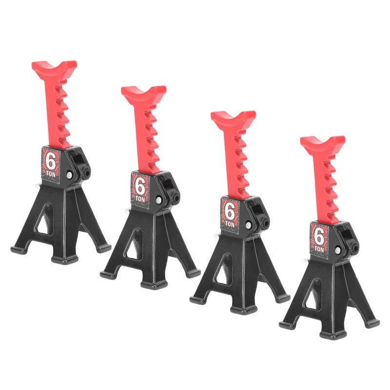 4PCS Mini Jack Stand Adjustable Aluminum Alloy Scale Jack Stand