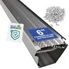 FlowGuard USA Made Professional DIY 6 Inch 50-Year Gutter Cover