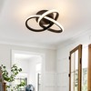 TIAZFCA 10 Inch Modern Ceiling Light, 24W LED Dimmable Ceiling