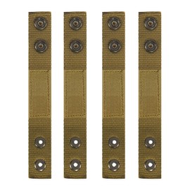 Rothco Enhanced Belt Keepers 4 Pack, Coyote Brown