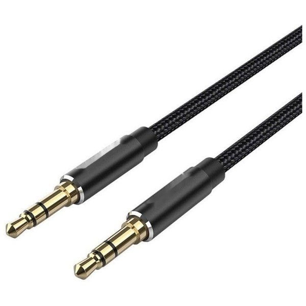 Watio Wave Audiokabel, Stereokabel, 3,5-mm-Klinkenstecker auf 3,5-mm-Klinkenstecker, 3 m lang,
