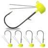 Reaction Tackle Shroom Jig 1/15 Chartreuse Weeds