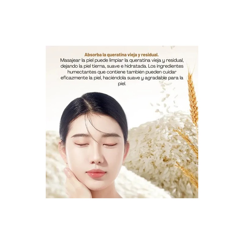 Cuidado Facial Crema Ojos Exfoliante Facial Mascarilla Arroz