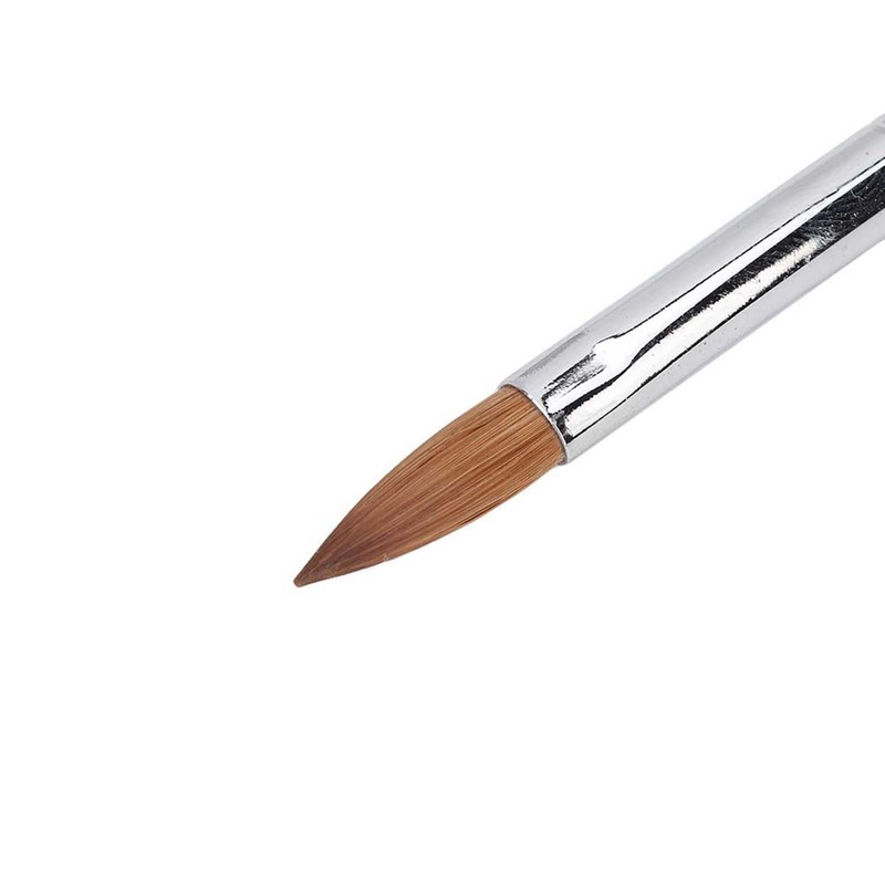 Professional Flexible Hair Nail Art Brush Rosewood Handle Crystal Pen