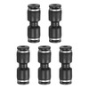 HARFINGTON 5pcs Push to Connect Fittings g 1/8 Tube OD