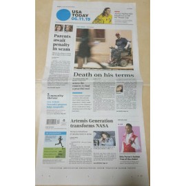 USA TODAY Newspaper 6/11/19 Alyssa Naeher World Cup Mueller Evidence Tiger Woods