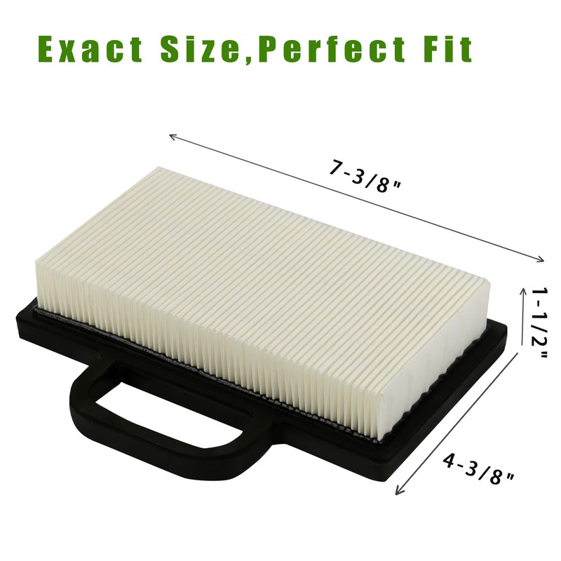 DemJamr 2 Pack 499486S Air Filter with 273638S Pre Filter