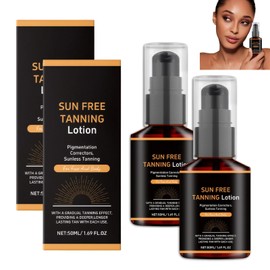 2 Stück Tanning Lotion Bräunungscreme Körper Self Tan Verbessert Auf Es Kann Melanin Auf Natürliche Weise Verbessern die Natürliche Hautfarbe Verbessern die Hautfarbe Gleichmäßiger Machen