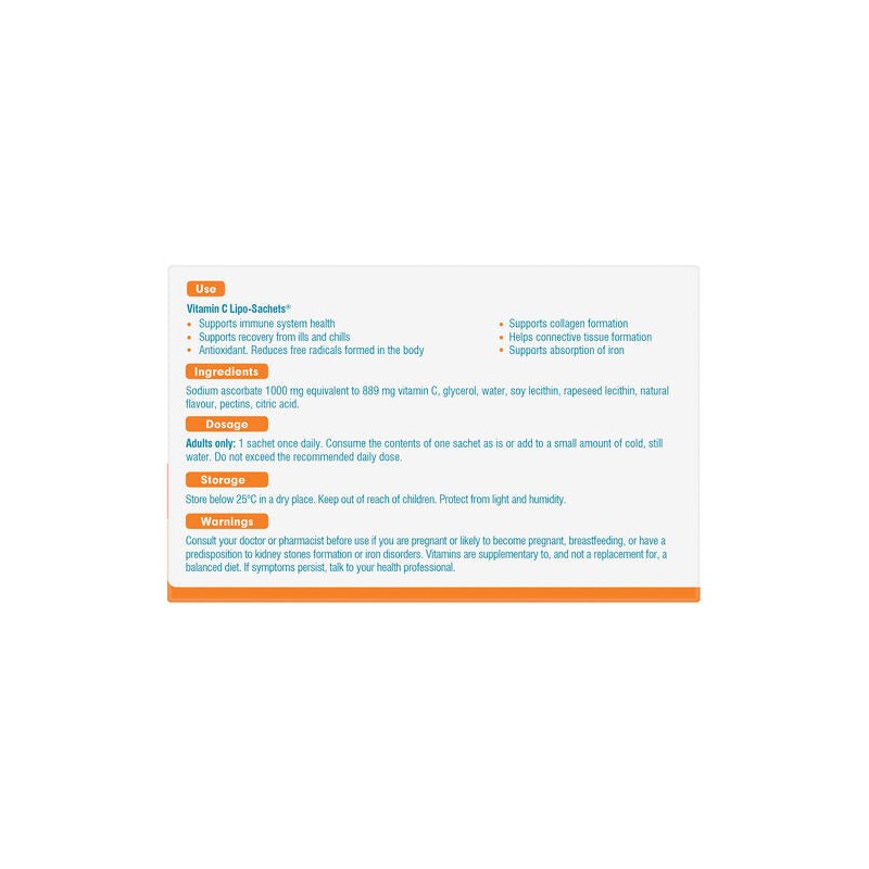 Lipo-Sachets Vitamin C Original 5g 30 Sachets