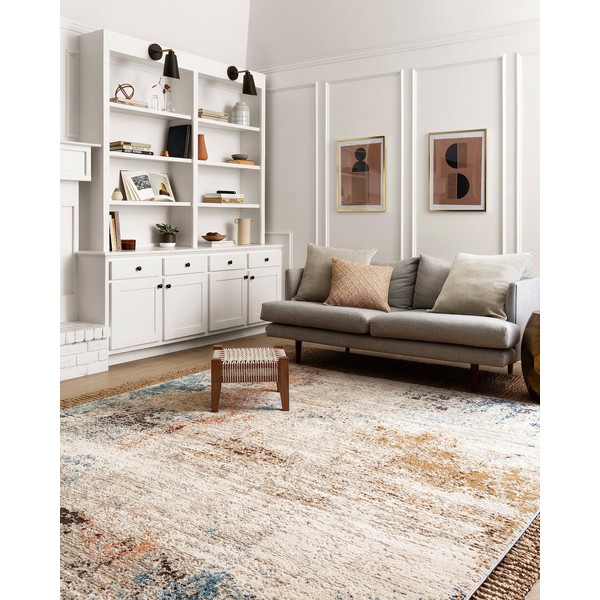 Loloi II Alchemy Collection ALC-03 Ivory/Multi, Contemporary 2'-8" x 7'-6" Runner