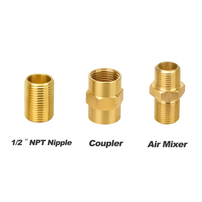 Skyflame LP Propane Gas Fire Pit Air Mixer Valve 1/2",