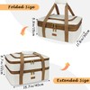 Vuudh Quilted Insulated Double Casserole Carrier - Thermal Lunch Tote