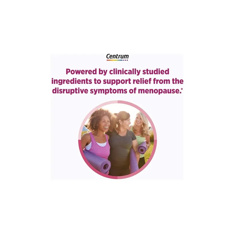 Centrum Apoyo Menopausia Sofocos Tabletas