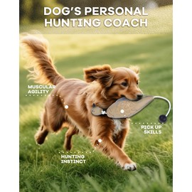 gardmate Dove Hunting Dog Training Dummy – Bionic Pigeon Decoy with Floating and Tear-Resistant Design for Water and Land Retrieval Training, Lightweight and Durable for Hound, Retriever Training