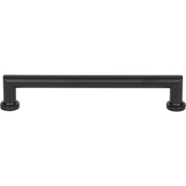 Top Knobs Morris Pull 6 5/16 Inch (c-c) Flat Black