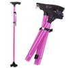 Glamified, Folding Cane with Led Light, Adjustable Canes and Walking