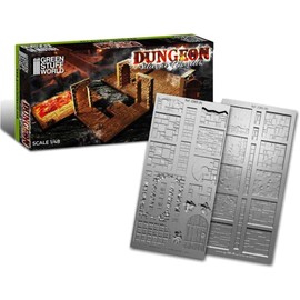 Green Stuff World for Models and Miniatures Dungeon Silicone Molds 2383