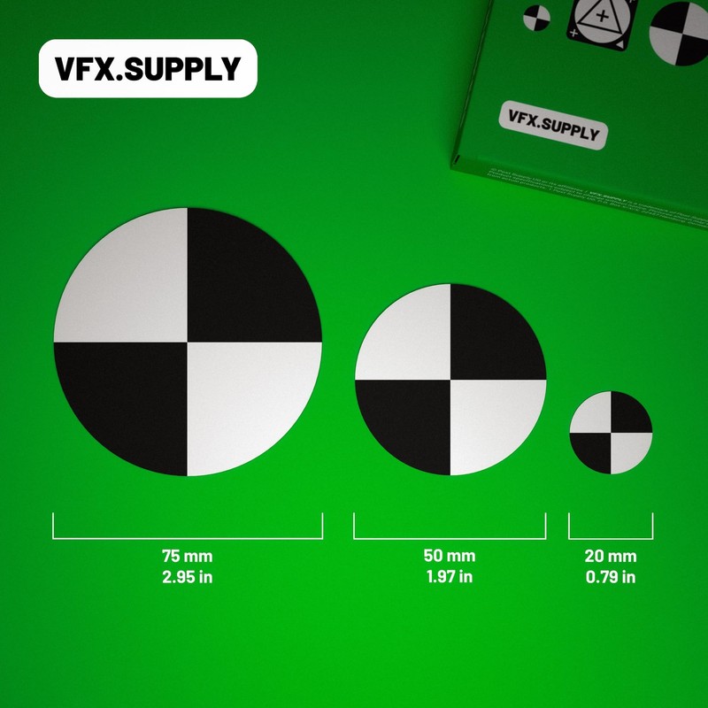 Removable Tracking Markers Set of 201