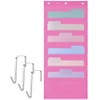 Mr. Pen Fabric Hanging-Wall File Organizer, Pink