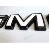 Auto GMC OVERLAY Rear Only Black White GMC Emblem 2019+