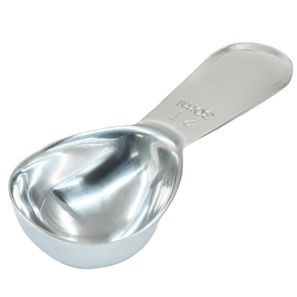 Kemcatui Stainless Steel Coffee Scoop, 2 Tablespoon Coffee Measuring Spoon