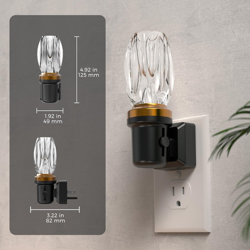 L LOHAS LED Night Light, Dimmable Night Lights Plug into