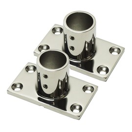 Awning Tent Custom Built for SUS316 Stainless Steel Mounting Pipe for Base , silver