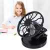Solar Fan, Electric Mini Clip-On Solar Fan Air Conditioning Cooling