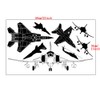 Wall Decal for Home Decor - Fighter Airplane