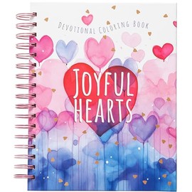 Joyful Hearts: Devotional Coloring Book