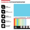 Emerson Coloured Printer Paper Copy Paper Dark Blue A4 50