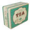Vintage Retro Herbal Tea Tin (Green)
