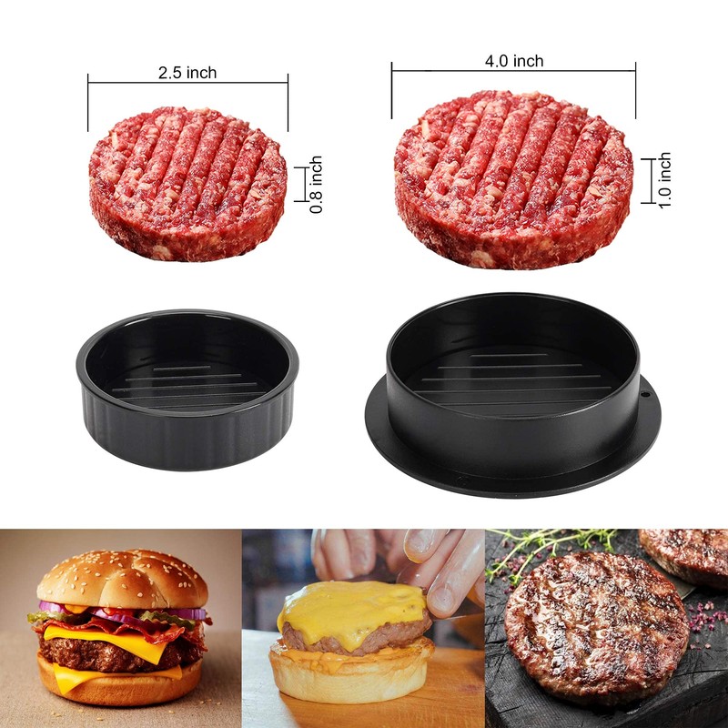 Burger Press Hamburger Patty Maker Slider Press Stuffed Burger Patty