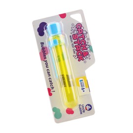 UNCLE BUBBLE キャッチ&スタック タッチ可能なバブルテストチューブ - つかんで形を整えて遊べます! キャッチして積み重ねられるパールサイズの気泡の雲を吹き飛ばしましょう。