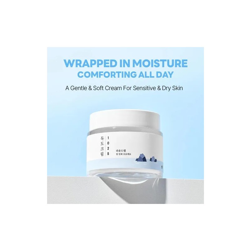 Round Lab Dokdo Crema Facial Light 80ml Vegana Hipoalergnica