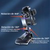 Soporte Para Celular Coche,porta Celular Carro 3en1 Estable