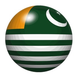 Kashmir Wall Art Murals Funny World Countries Flag International Festival Notebook Wall Decals Vinyl Mural Decals Quotes for Nursery Restaurant Teen Room Wall Art 22in